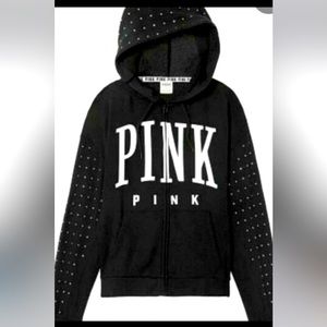 Vs pink blinged out sweatshirt